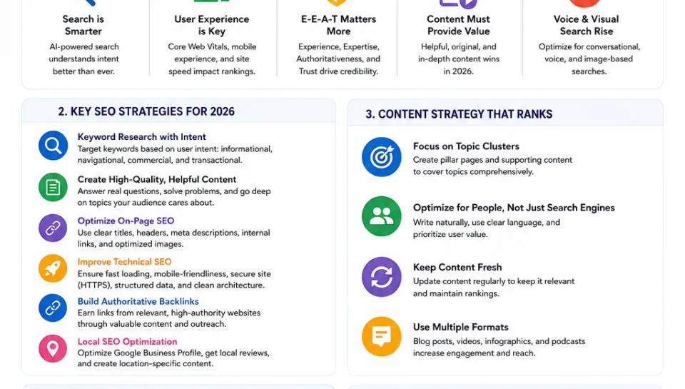 Complete Guide to SEO for Business Growth in 2026